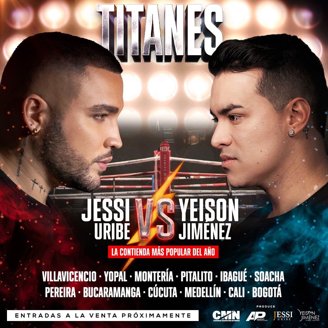 Villavicencio Tour Titanes 2023 Jessi Uribe vs Yeison Jiménez 🎶