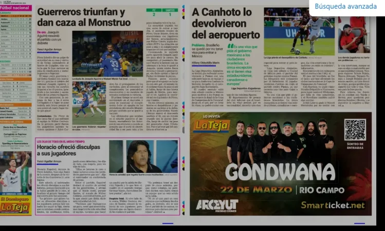 Media página Gondwana